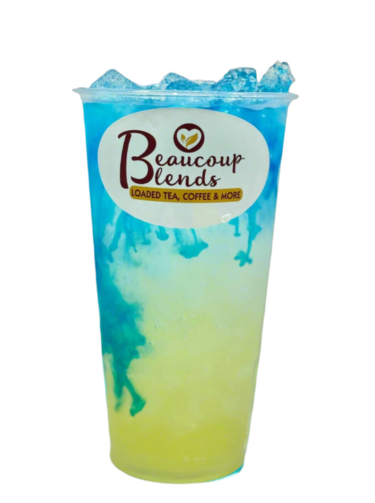 Blue Hawaiian (Pina Colada, Blue Sweetart)