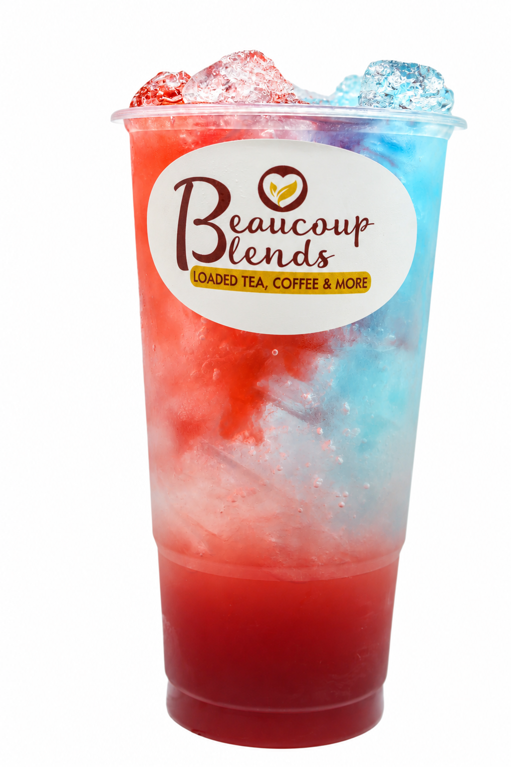 Sour Berry Bomb (Sour Cherry, Sour Berry, Sour Apple) on a clean white background