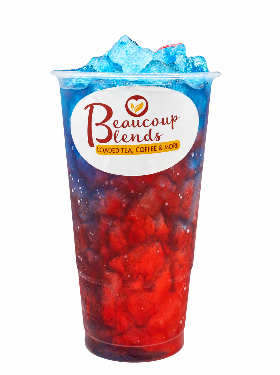 Bulldog Blast (Raspberry, Blueberry, Pomegranate) on a clean white background