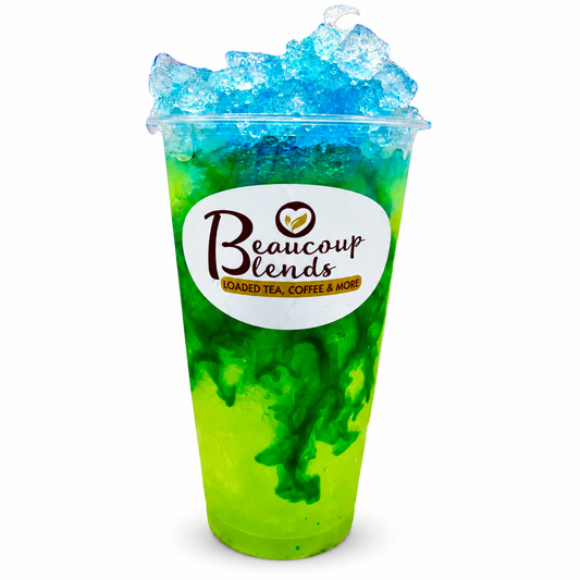 Tear Jerker (Limeade, Blue Sweetart, Lemonade) on a clean white background