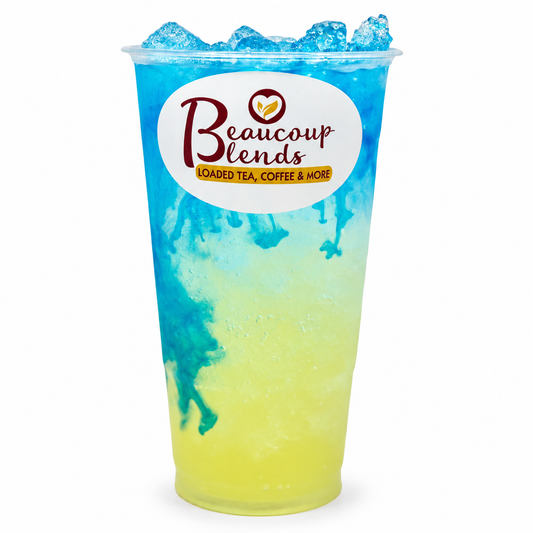 Fiji Falls (Pina Colada, Blue Sweetart) on a clean white background